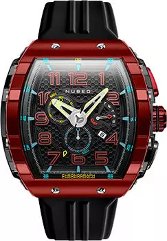 fashion наручные мужские часы Nubeo NB-6088-03. Коллекция MAGELLAN RETROGRADE CHRONGORAPH