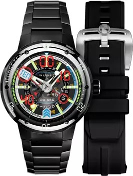 fashion наручные мужские часы Nubeo NB-6090-22. Коллекция MARINER 9 AUTOMATIC