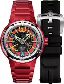 fashion наручные мужские часы Nubeo NB-6090-55. Коллекция MARINER 9 AUTOMATIC