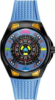 fashion наручные мужские часы Nubeo NB-6099-SI-03. Коллекция OAO AUTOMATIC