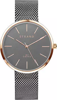 fashion наручные мужские часы Obaku S700LXVJMJ. Коллекция STRAND