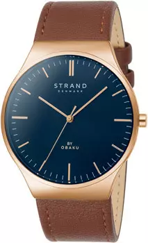 fashion наручные мужские часы Obaku S717GXVLRN. Коллекция STRAND