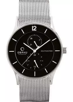 fashion наручные мужские часы Obaku V157GMCBMC. Коллекция Эксклюзив! -40%