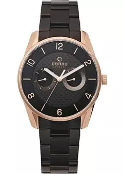 fashion наручные мужские часы Obaku V171GMVBSB. Коллекция Links