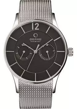 fashion наручные мужские часы Obaku V175GMCBMC. Коллекция Эксклюзив! -40%