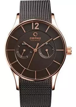 fashion наручные мужские часы Obaku V175GMVBMB. Коллекция mesh