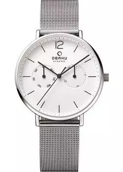 fashion наручные мужские часы Obaku V182GMCWMC. Коллекция Mesh