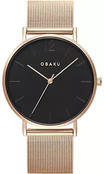 fashion наручные мужские часы Obaku V197GXVBMV. Коллекция Mesh