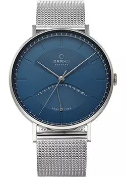 fashion наручные мужские часы Obaku V213GUCLMC. Коллекция Mesh