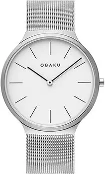 fashion наручные мужские часы Obaku V240GXCWMC. Коллекция Mesh