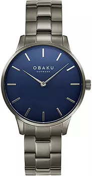 fashion наручные мужские часы Obaku V247GXULSU. Коллекция Links