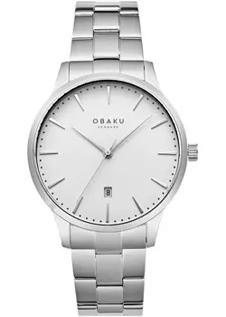 fashion наручные мужские часы Obaku V247XDCISC. Коллекция Links