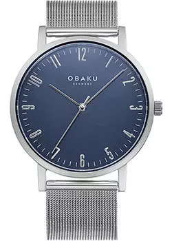 fashion наручные мужские часы Obaku V248GXCLMC. Коллекция Mesh