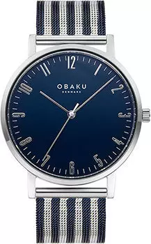 fashion наручные мужские часы Obaku V248GXCLMK. Коллекция Mesh