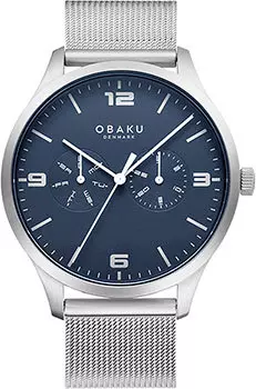 fashion наручные мужские часы Obaku V249GMCLMC. Коллекция Mesh