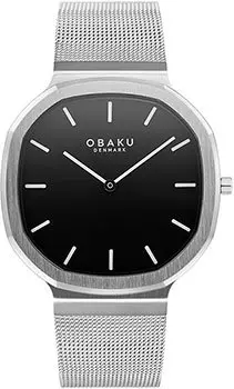 fashion наручные мужские часы Obaku V253GXCBMC. Коллекция Oktant