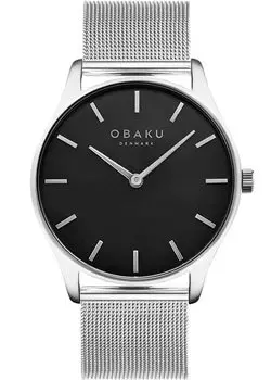 fashion наручные мужские часы Obaku V260GXCBMC. Коллекция Mesh