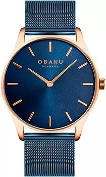 fashion наручные мужские часы Obaku V260GXVLML. Коллекция Mesh