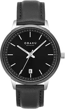 fashion наручные мужские часы Obaku V270GDABRB. Коллекция Salvie