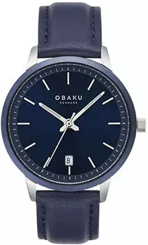 fashion наручные мужские часы Obaku V270GDHLRL. Коллекция Salvie