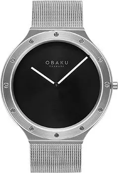 fashion наручные мужские часы Obaku V285GXCBMC. Коллекция Mesh