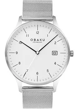 fashion наручные мужские часы Obaku V298GDCWMC. Коллекция Chia