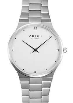 fashion наручные мужские часы Obaku V305GXCWSC. Коллекция Serviet