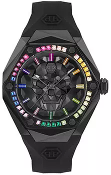 fashion наручные мужские часы Philipp Plein PWPWA0524. Коллекция The Skull Spikes