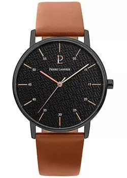 fashion наручные мужские часы Pierre Lannier 203F434. Коллекция Elegance Style