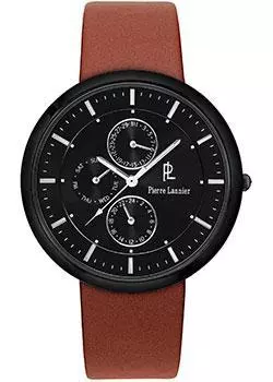 fashion наручные мужские часы Pierre Lannier 221D434. Коллекция Elegance Extra Plat