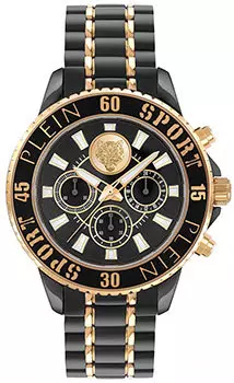 fashion наручные мужские часы Plein Sport PSMEA0624. Коллекция GLAM CHRONO