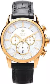 fashion наручные мужские часы Royal London 41197-03. Коллекция Chronograph