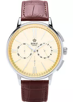 fashion наручные мужские часы Royal London 41370-04. Коллекция Chronograph