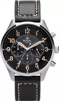 fashion наручные мужские часы Royal London 41386-01. Коллекция Chronograph