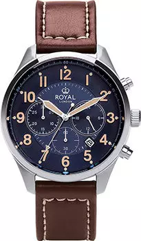 fashion наручные мужские часы Royal London 41386-02. Коллекция Chronograph
