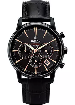 fashion наручные мужские часы Royal London 41396-05. Коллекция Chronograph