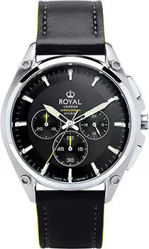 fashion наручные мужские часы Royal London 41397-02. Коллекция Chronograph
