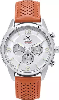 fashion наручные мужские часы Royal London 41398-02. Коллекция Chronograph