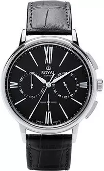 fashion наручные мужские часы Royal London 41446-01. Коллекция Chronograph