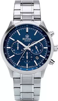 fashion наручные мужские часы Royal London 41454-06. Коллекция Chronograph