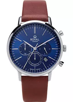 fashion наручные мужские часы Royal London 41456-03. Коллекция Chronograph