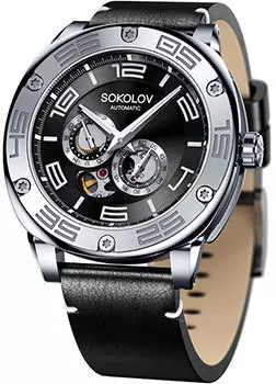 fashion наручные мужские часы Sokolov 348.71.00.000.01.01.3. Коллекция Feel the Power