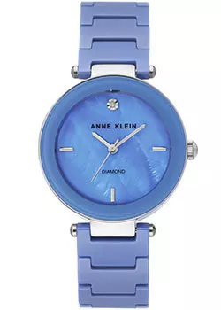 fashion наручные женские часы Anne Klein 1019LBSV. Коллекция Diamond