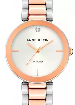 fashion наручные женские часы Anne Klein 1363SVRT. Коллекция Diamond