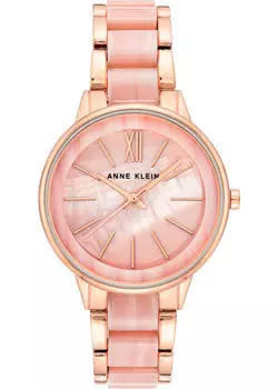 fashion наручные женские часы Anne Klein 1412PKRG. Коллекция Plastic