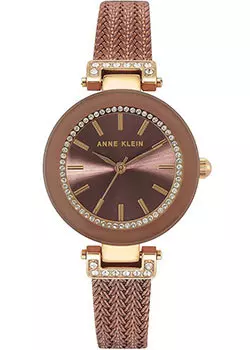 fashion наручные женские часы Anne Klein 1907BNTT. Коллекция Crystal