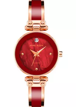 fashion наручные женские часы Anne Klein 1980BYRG. Коллекция Diamond