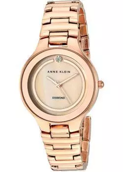 fashion наручные женские часы Anne Klein 2412RMRG. Коллекция Diamond