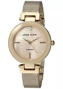 fashion наручные женские часы Anne Klein 2472TMGB. Коллекция Diamond