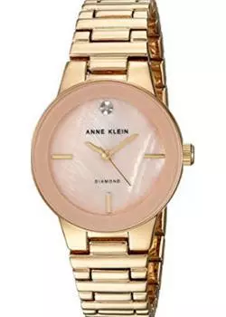 fashion наручные женские часы Anne Klein 2670PMGB. Коллекция Diamond